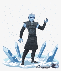 33 Night King From Game Of Thrones - Game Of Thrones Night King Cartoon, HD Png Download, Transparent PNG