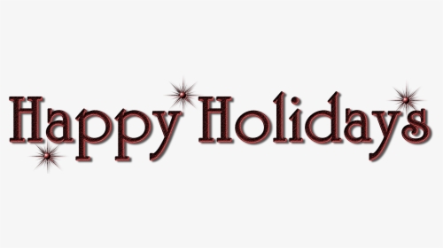 Happy Holidays Clip Art Images Free - Graphic Design, HD Png Download, Transparent PNG