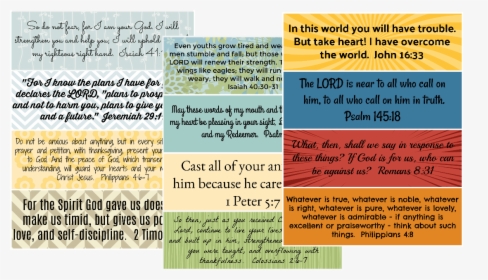 Bible Verse About College Stress, HD Png Download, Transparent PNG