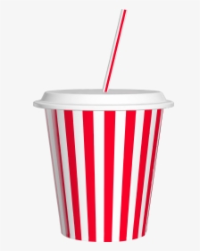 Drink Cup With Straw Png Clip Art - Glass With Straw Clipart Transparent Background, Png Download, Transparent PNG