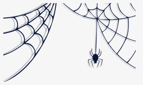 Spider Web Clipart Transparent Tumblr - Spider Web Clipart Transparent, HD Png Download, Transparent PNG