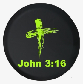 16 Bible Verse God Cross Jeep - Man Of Purpose, HD Png Download, Transparent PNG