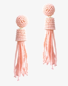 Coral Tassel Earrings - Bead, HD Png Download, Transparent PNG