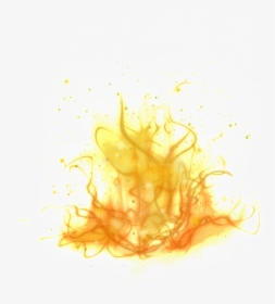 Animated Realistic Fire With Smoke On Transparent Background - Illustration, HD Png Download, Transparent PNG