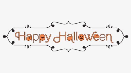 Happy Halloween 2018 Png Free Image Download - Imagenes De Halloween Letras En Png, Transparent Png, Transparent PNG