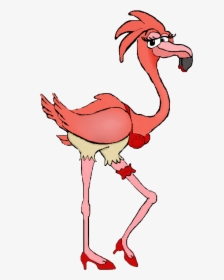 Sexy Flamingo Cartoon, HD Png Download, Transparent PNG