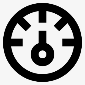Dashboard Gauge Guage Odometer Speed Speedometer Widget - Logo Point D Exclamation, HD Png Download, Transparent PNG