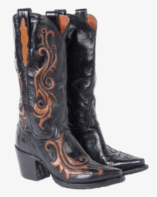 Black And Brown Vintage Cowboy Boots Clip Arts - Cowboy Boot, HD Png Download, Transparent PNG