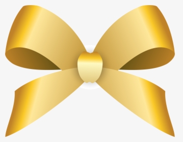 Transparent Golden Ribbon Png - Laços Dourado Em Png, Png Download, Transparent PNG