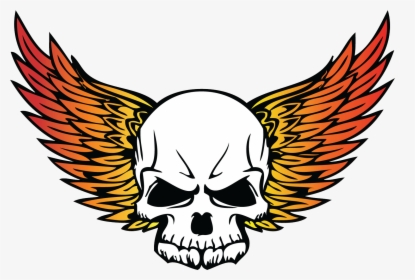 Transparent Flaming Skull Clipart - Men Tattoo Ideas On Paper, HD Png Download, Transparent PNG