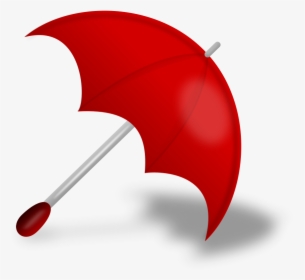 Umbrella Svg Vector File, Vector Clip Art Svg File - Red Umbrella Transparent Background, HD Png Download, Transparent PNG