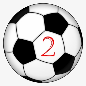 Soccer Ball Number 1, HD Png Download, Transparent PNG