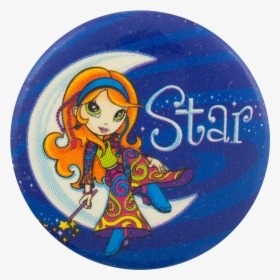 Lisa Frank Star Entertainment Button Museum - Lisa Frank Character Star, HD Png Download, Transparent PNG