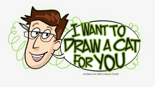 I Want To Draw A Cat For You - Want To Draw A Cat For You, HD Png Download, Transparent PNG