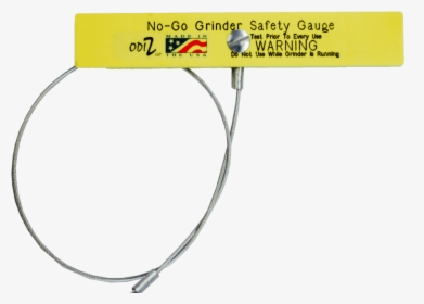 Odiz Bench Grinder Safety Gauge/safety Scale - Made In Usa, HD Png Download, Transparent PNG