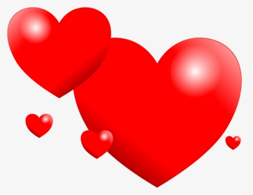 Hearts, Love, Valentine, Red, Decorative, Wedding - Hjärtan Alla Hjärtans Dag, HD Png Download, Transparent PNG