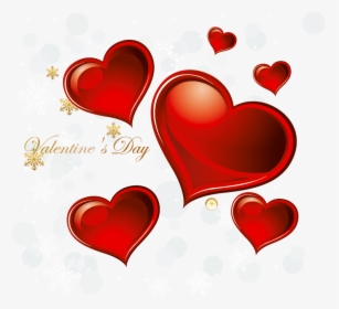 Valentines Day Hearts Decoration Png Clipart - Portable Network Graphics, Transparent Png, Transparent PNG