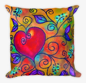 Heart Of Love 3 Artistic Decorative Pillow , Pillows - Cushion, HD Png Download, Transparent PNG