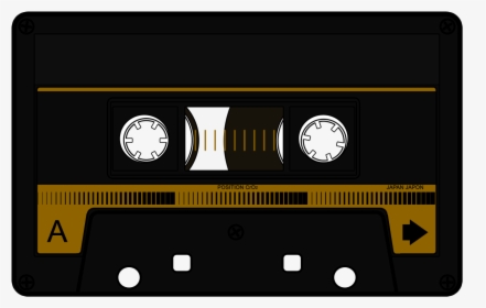 Audio Cassette Tape Png, Transparent Png, Transparent PNG