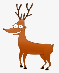 Reindeer Free Download Png - Funny Deer Png, Transparent Png, Transparent PNG