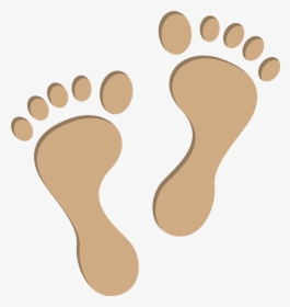 Clipart Baby Footprints - Jesus Footprints Png, Transparent Png, Transparent PNG