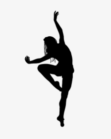 Ballet, Dancer, Silhouette, Ballerina, Pose, Body, - Dance Black And White Png, Transparent Png, Transparent PNG