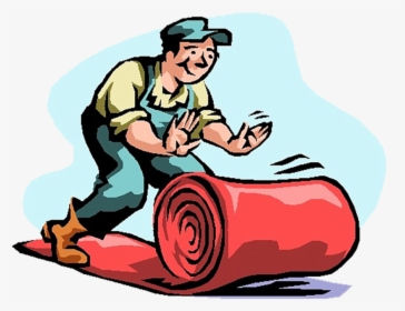 Carpets, Vinyl Flooring, Rugs, Blinds - Roll Out The Red Carpet Cartoon, HD Png Download, Transparent PNG