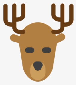 Reindeer Emoji, HD Png Download, Transparent PNG