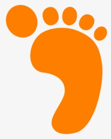 Footprint Left Foot Barefoot Free Picture - Foot Print, HD Png Download, Transparent PNG