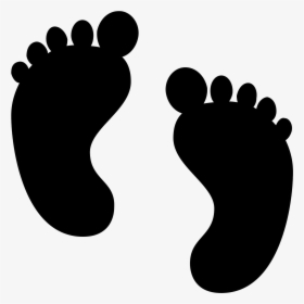 Transparent Foot Clip Art - Baby Feet Svg Free, HD Png Download, Transparent PNG