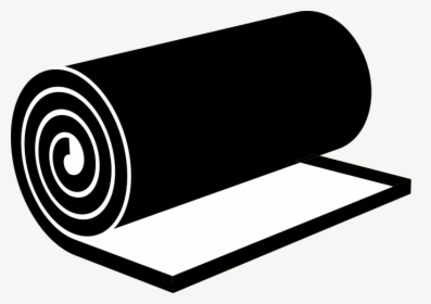 Carpets Gloucestershire - Rolled Up Carpet Clipart, HD Png Download, Transparent PNG