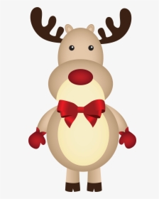 Christmas Rudolph Clipart Png, Transparent Png, Transparent PNG