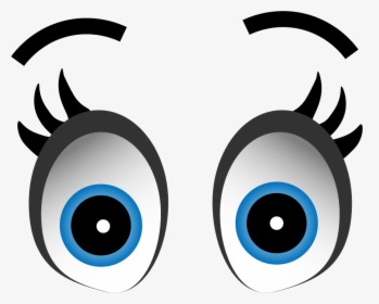 11 Expression Cartoon Eyes With Transparent Background - Cartoon Eyes Transparent Background, HD Png Download, Transparent PNG