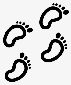 Baby Footprint Icon - Clip Art, HD Png Download, Transparent PNG