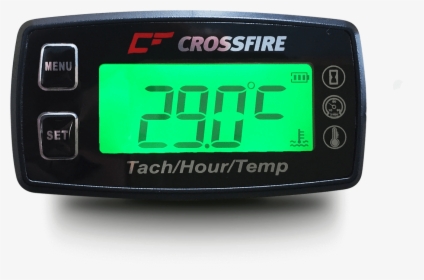 Crossfire Hour Meter Tachometer Temperature Guage - Tachometer, HD Png Download, Transparent PNG