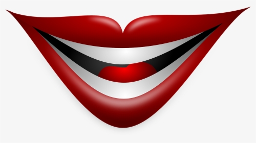 Lips, Mouth, Smile, Teeth, Tongue, Harlequin, Jester - Clown Mouth Png, Transparent Png, Transparent PNG