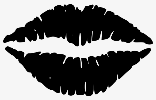 Kiss, Lips, Lipstick, Mouth, Love, Sensual, Sensuality - Black Lips Transparent Background, HD Png Download, Transparent PNG