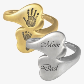 Gold Ring For Mom And Dad, HD Png Download, Transparent PNG
