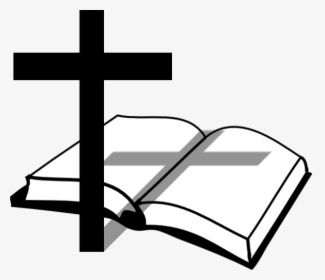 Free Cross And Bible - Transparent Background Bible Clipart Png, Png Download, Transparent PNG