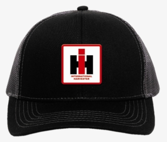 International Harvester Black And Charcoal Ballcap - Baseball Cap, HD Png Download, Transparent PNG