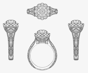 Ralph Jacobs Custom Jewellery Design - Engagement Ring, HD Png Download, Transparent PNG