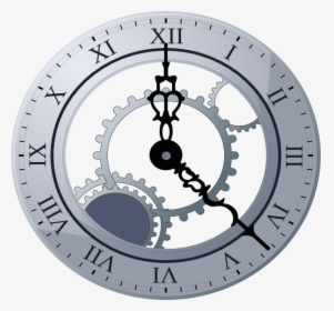 Steampunk Clock Clip Art, HD Png Download, Transparent PNG