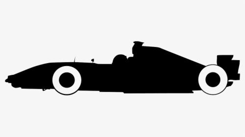 Formula 1 Car Silhouette, HD Png Download, Transparent PNG
