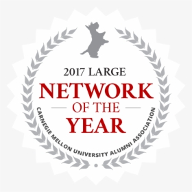 2017 Large Network Of The Year Badge - Label, HD Png Download, Transparent PNG