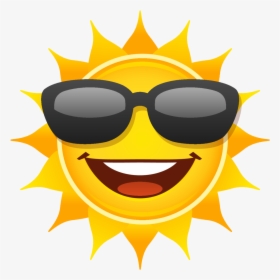Transparent Happy Sun Png - Cartoon Transparent Background Smiling Transparent, Png Download, Transparent PNG