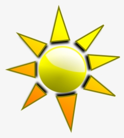 Sun Clipart Transparent Background - Clip Art, HD Png Download, Transparent PNG