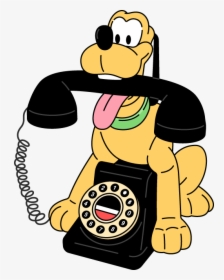 Pluto Novelty Phone - Cartoon, HD Png Download, Transparent PNG