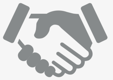 Handshake Icon Free , Png Download - Hand Shake Vector Png, Transparent Png, Transparent PNG
