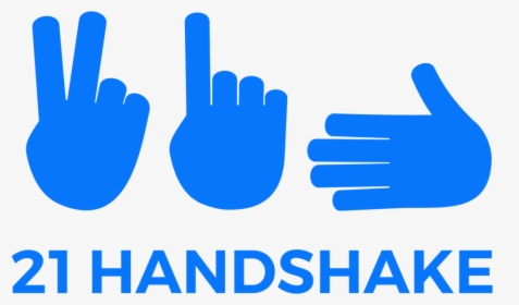 21 Handshake Logo No Box Updated - Handshake, HD Png Download, Transparent PNG