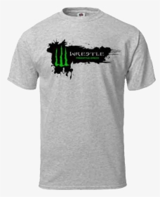 Wrestling Energy Brand Logo Parody Tshirt - T-shirt, HD Png Download, Transparent PNG